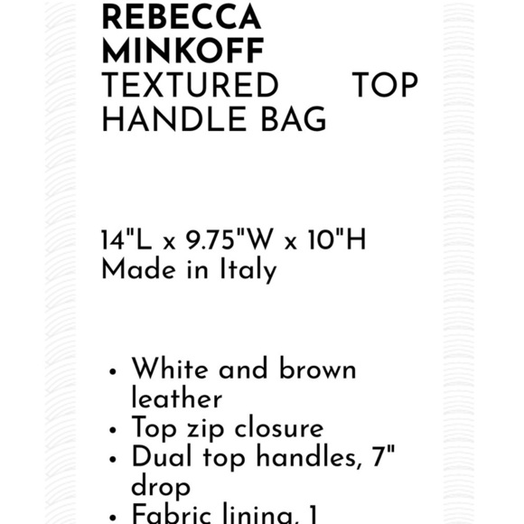 Rebecca Minkoff nwt bag as seen on “The Hills” huge - Picture 2 of 16